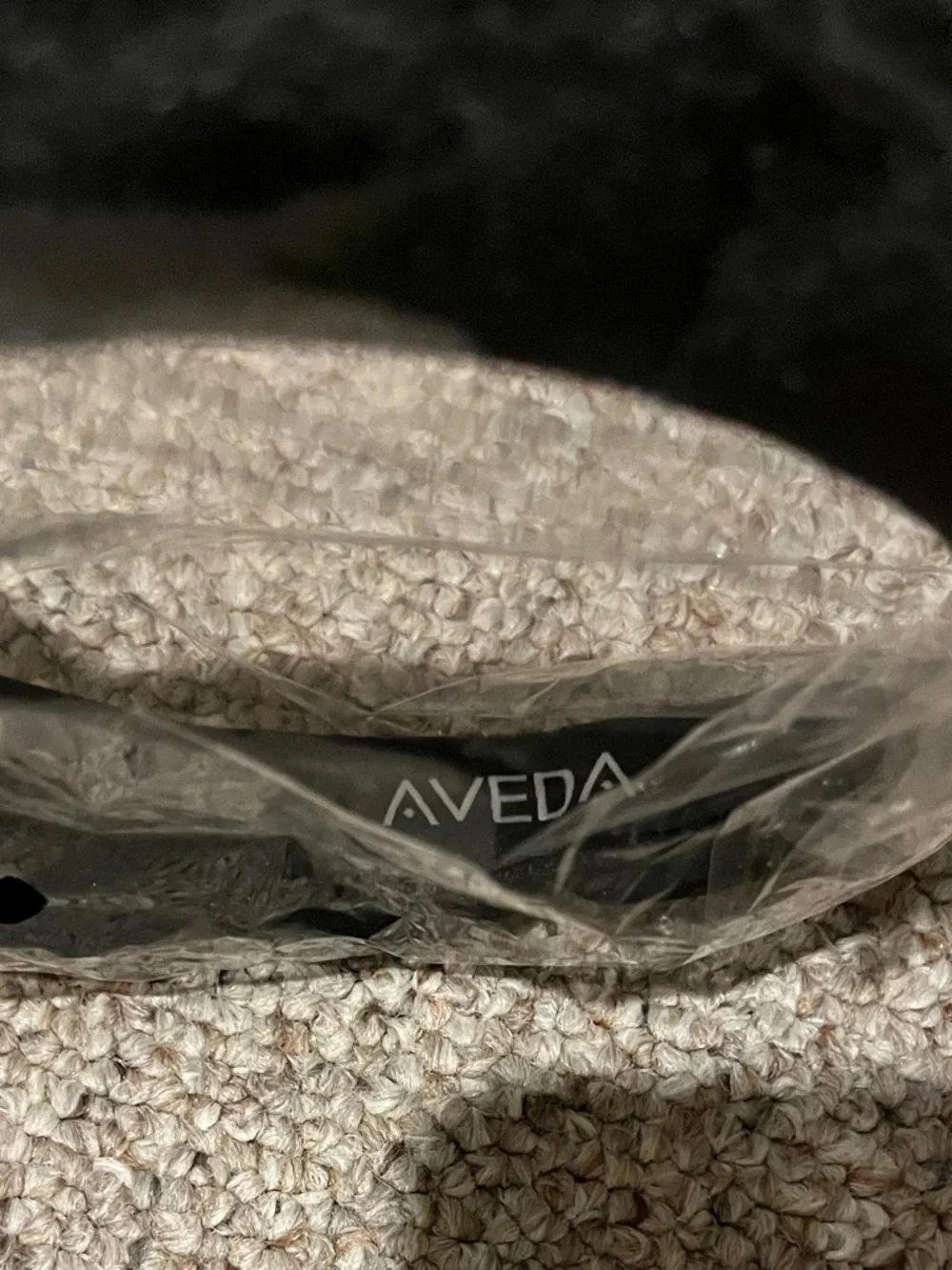 AVEDA Cream Textured Headband